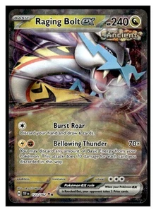 SV05: Temporal Forces 123/162 Raging Bolt ex - Picture 1 of 2
