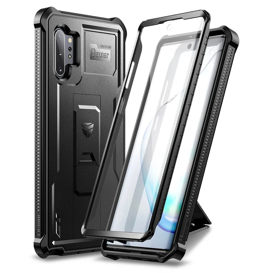 Dexnor for Samsung Galaxy Note 10 Plus 5G Case Heavy Duty Rugged with Kickstand - Image 1 of 4