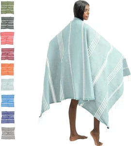 Telo Mare Cotone - Grande 200X100 Cm - Ultra Leggero - Asciugatura Rapida | Asci - Foto 1 di 12