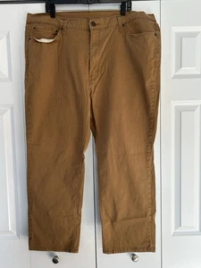 Levi’s 541 Athletic Fit Khaki Jeans Herren 42x30 Straight Leg Hose Hellbraun - Bild 1 von 5