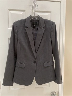 Worthington Stretch Separates Para Mujer Talla 8 Precioso Traje Chaqueta Blazer Gris Foto 1 de 3