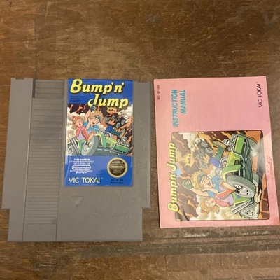 Bump N’ Jump w/Manual NES Nintendo - Image 1 of 4