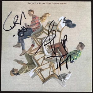 The Tipping Point by Tears for Fears CD - Includes Card Signed by Curt & Roland! - Picture 1 of 4