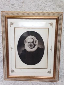 Antique (1906), Rare Etching of a Portrait of an Old Lady, By Rembrandt Van Rijn - Picture 1 of 9