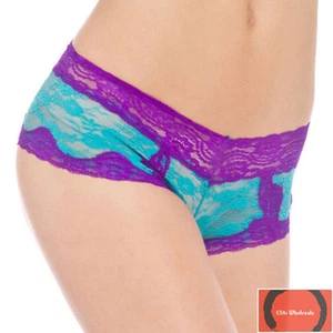 Prestige Biatta Vivid Jade Lace Hot Short  - Picture 1 of 2