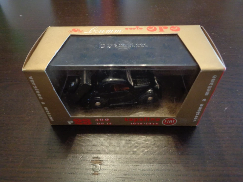 BRUMM SERIE ORO FIAT 500 TOPOLINO HP 13 1936-1948 (COD. R23) - S. 1:43 - Immagine 1 di 1