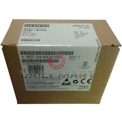 New Siemens 6ES7 234-4HE32-0XB0 Simatic S7-1200 Analog I/O Module, 20 mA - Image 1 of 2