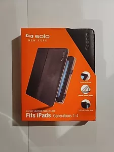 Solo New York Ascent Leather Tablet Case for iPad Generations 1-4 - Picture 1 of 1