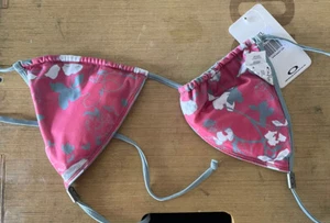 Oakley Womens Reverse Tri Bikini Petro Blue Size XL new - Picture 1 of 3