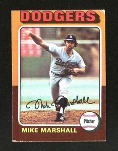1975 Topps BASEBALL MINI #330 MIKE MARSHALL LOS ANGELES DODGERS (SB1) - Picture 1 of 1
