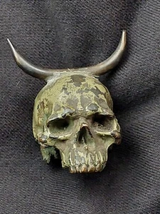 +++ antiker Memento Mori - Totenschädel - Totenkopf +++ - Bild 1 von 11