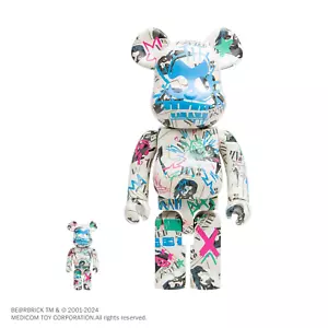 Arcane Jinx Wanted Poster 400% & 100% Bearbrick - Picture 1 of 10