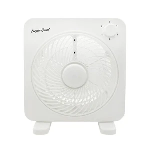 10-Inch Quiet Desk Fan with 2 Speeds & Reversible Airflow, UKPlug, Fast Delivery - Picture 1 of 5