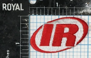 VINTAGE INGERSOLL RAND TOOLS MACHINES COMPANY ADVERTISING 2" IRON ON PATCH - Picture 1 of 2