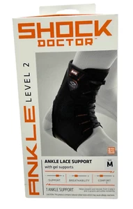 Shock Doctor Knöchelorthese Schnürschuh Größe M schwarz Level 2 - Bild 1 von 6