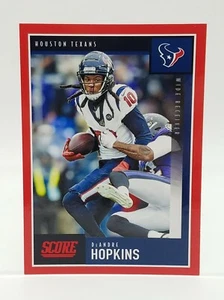 2020 Score DeAndre Hopkins Red Parallel #83 Houston Texans 🔥🔥 - Picture 1 of 2