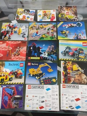 LEGO lotto cataloghi medi anni 80 vintage technic city castle legoland spazio - Immagine 1 di 2