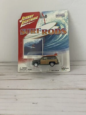 Johnny Lightning Surf Rods 1950 Mercury Woody Diecast 1:64 - Image 1 of 4