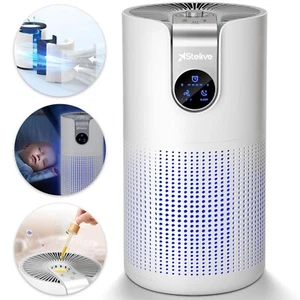 Stelive Compact Air Purifier 40m2 3-Stage Ture HEPA-13 & Active Carbon Filter - Picture 1 of 12