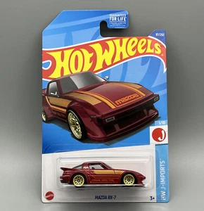 Hot Wheels HW J-Importe 1/10 Mazda RX-7 97/250 Kostenloser Versand Beschreibung lesen - Bild 1 von 4