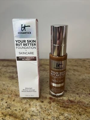 IT COSMETICS - YOUR SKIN BUT BETTER FOUNDATION + SKINCARE - DEEP WARM 60 - 1 OZ - Image 1 of 4