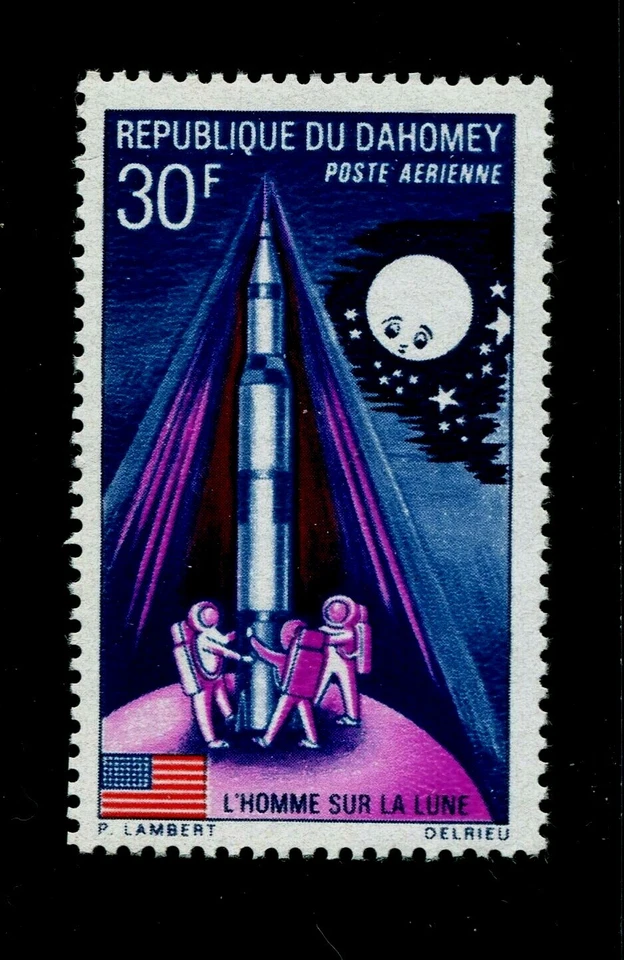 DAHOMEY   SCOTT# C117  MNH  SPACE TOPICAL - Image 1 of 1