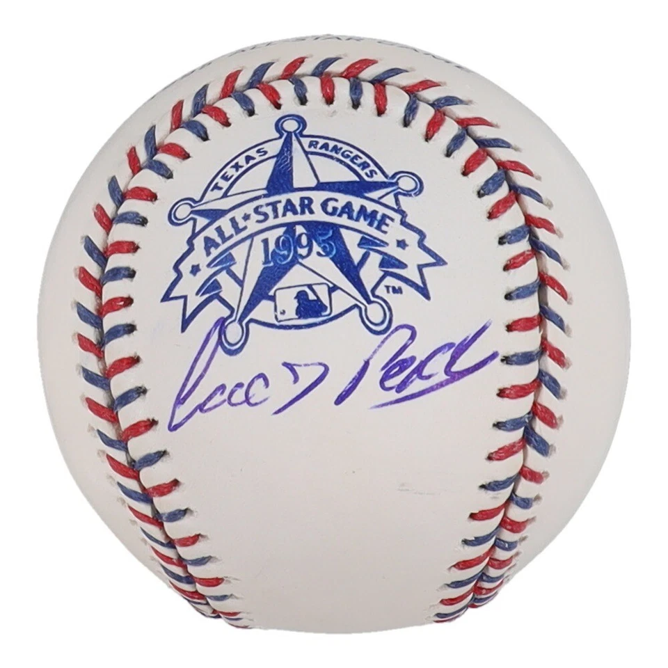 Carlos Perez Signed 1995 All Star Game Ball Jsa  - Image 1 of 1