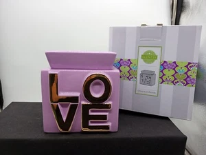 Scentsy Once In A Lifetime LOVE Element Warmer, New In Box, Retired 2015-2018 - Picture 1 of 17