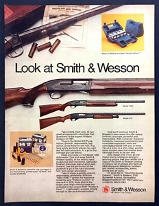 1974 Smith & Wesson Model 1000 & 916 Shotgun photo Has Heritage vintage print ad - Bild 1 von 1