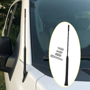 11" Antenna Mast Black Power Radio for AM/FM TOYOTA TUNDRA 2000-2020 HOT - Picture 1 of 12