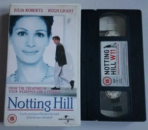 Notting Hill (VHS) Hugh Grant, Julia Roberts, Richard Curtis - Picture 1 of 5