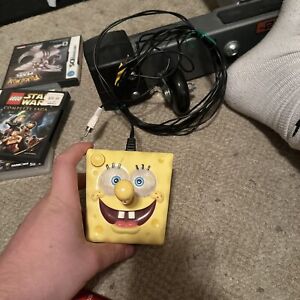 Jakks Pacific SpongeBob SquarePants 5-in-1 Plug N Play TV Game 2003 Tested 