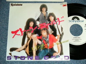 RAINBOW Japan 1982 7DM0044 PROMO NM 7"45 STONE COLD - Picture 1 of 6