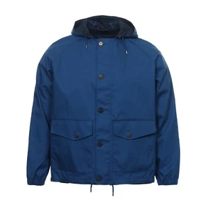 Lacoste Mens Heather Insulated Jacket (XLarge, Encrier/Marine) $325 - Picture 1 of 5