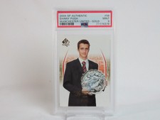 2004 Upper Deck SP Authentic Manchester United Danny Pugh Gold 81/99 #56 PSA 9
