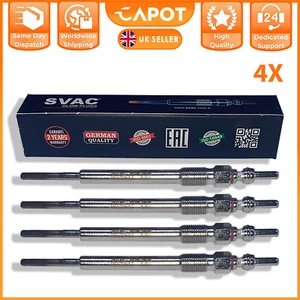 Bujías incandescentes de calefacción para Vauxhall Astra J Corsa D Combo Meriva B Aveo 1.3 CDTI 4X - Imagen 1 de 4