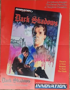 DARK SHADOWS Book 2 Póster Promocional INNOVACIÓN Cómics 1993, Plegado, NUEVO - Imagen 1 de 2