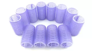 Self Grip Hair Rollers 30mm Medium Size 12PCS for DIY Curls or Salon Styling - Picture 1 of 11