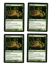 4x River Boa EX Zendikar Mtg Magic EDH 4x x4