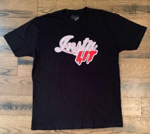 InstaLit Dab Tshirt Xlarge schwarz kurzarm für den Cannabis Kenner NEU - Bild 1 von 5