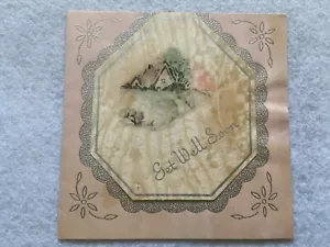 Get Well Soon Unused Greeting Card - Imagen 1 de 2
