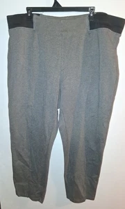 Terra & Sky graue Taper-Hose zum Überziehen Größe 2X - Bild 1 von 2