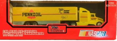 Pennzoil Racing Champ Michael Waltrip NASCAR Team Transport 1994 escala 1:64 nuevo en caja Foto 1 de 4
