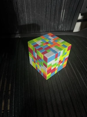 8 X 8 Scrambled puzzle Cube Not Damaged Good Price Free Shipping - Image 1 of 4