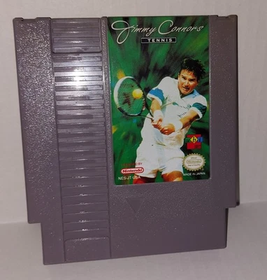 Jimmy Connors Tennis (Nintendo NES, 1993) - CART Only - Image 1 of 4