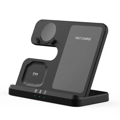 15W Wireless Phone Charger Dock Station Hub For Galaxy Watch 4/3/Active2 - Image 1 of 4