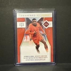 2022 National Treasures World Cup Treasured Moments Steven Bergwijn #181 #/99 - Bild 1 von 2