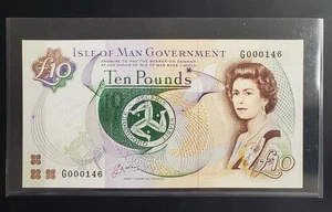 Isle of Man 10 Pounds LOW S/N, 1998 ND, Choice Unc. - Picture 1 of 2