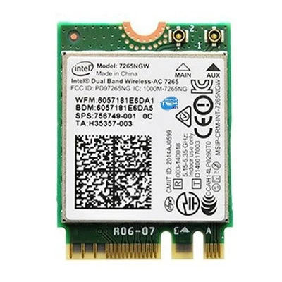 Intel 7265ngw Modul M.2 Wifi BT Modul Dell 0k57gx Drahtlos Notebook PC Aio _ - Bild 1 von 4