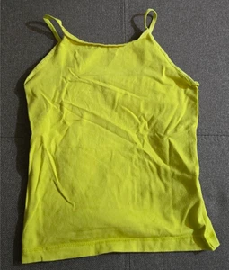 Faded Glory - Spaghetti Strap Tank, Kids Yellow Size 6 - Picture 1 of 3